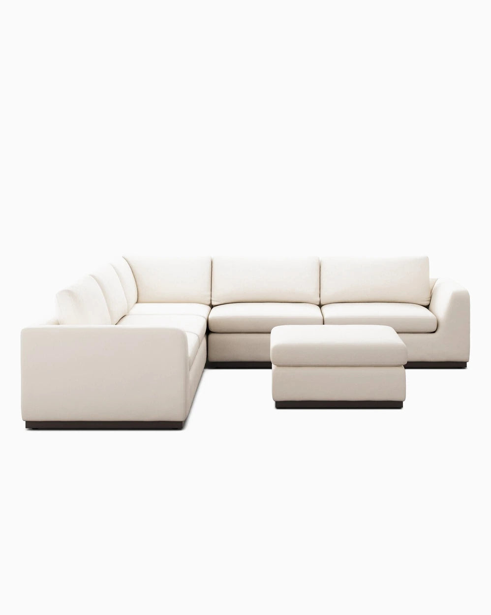 Crypton Nomad Marshmallow / Sectional + Ottoman