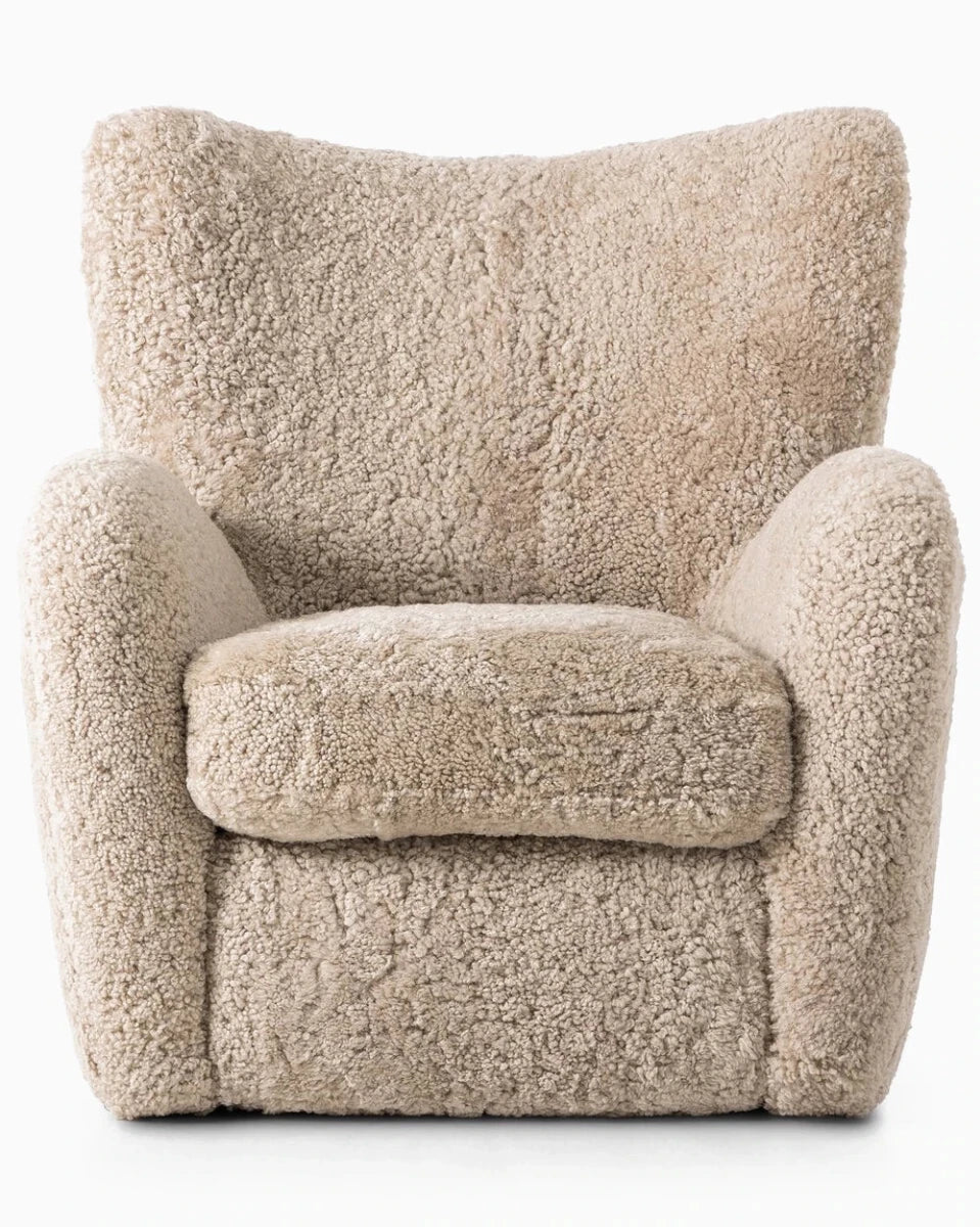 Beige Shearling