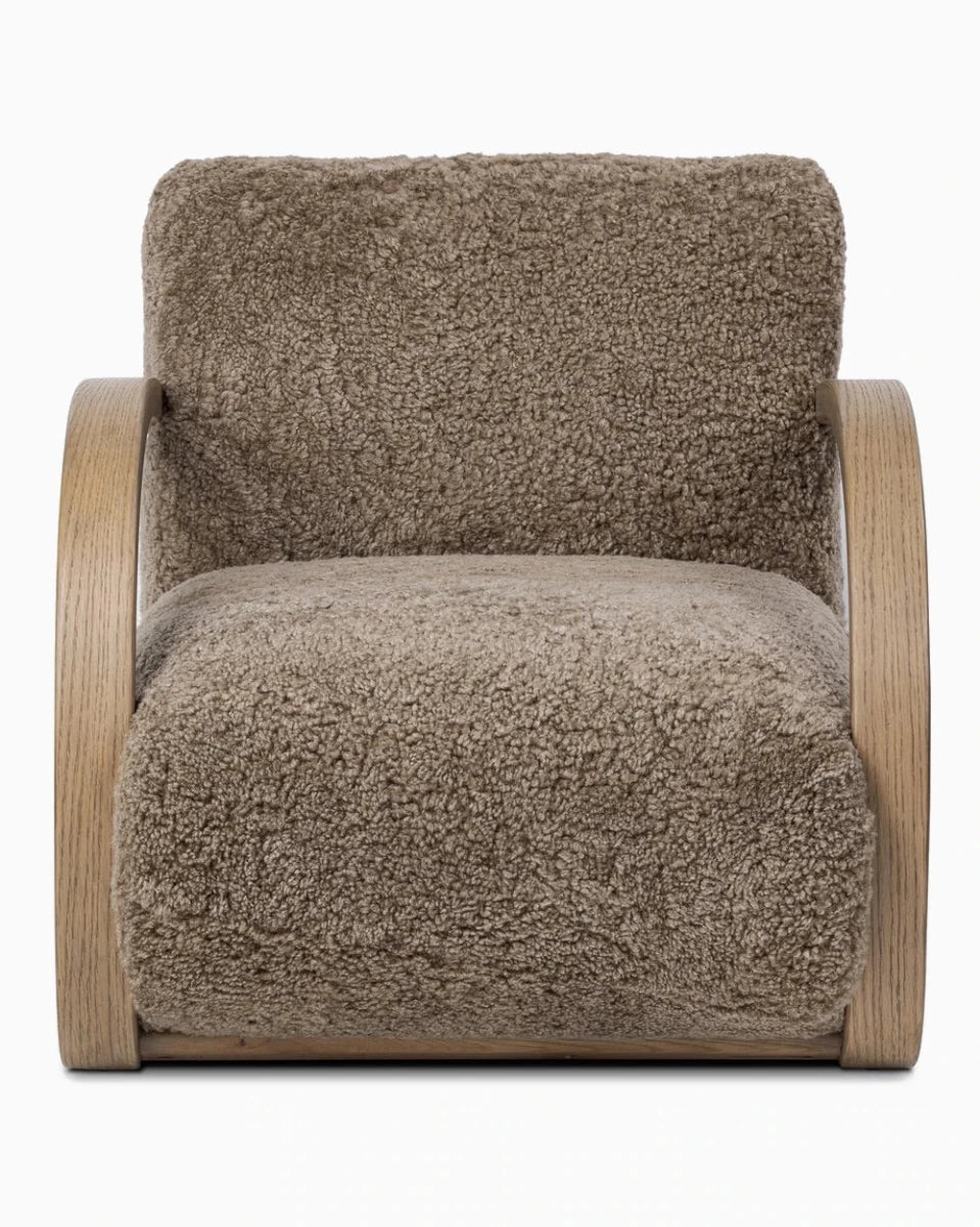 Taupe Shearling
