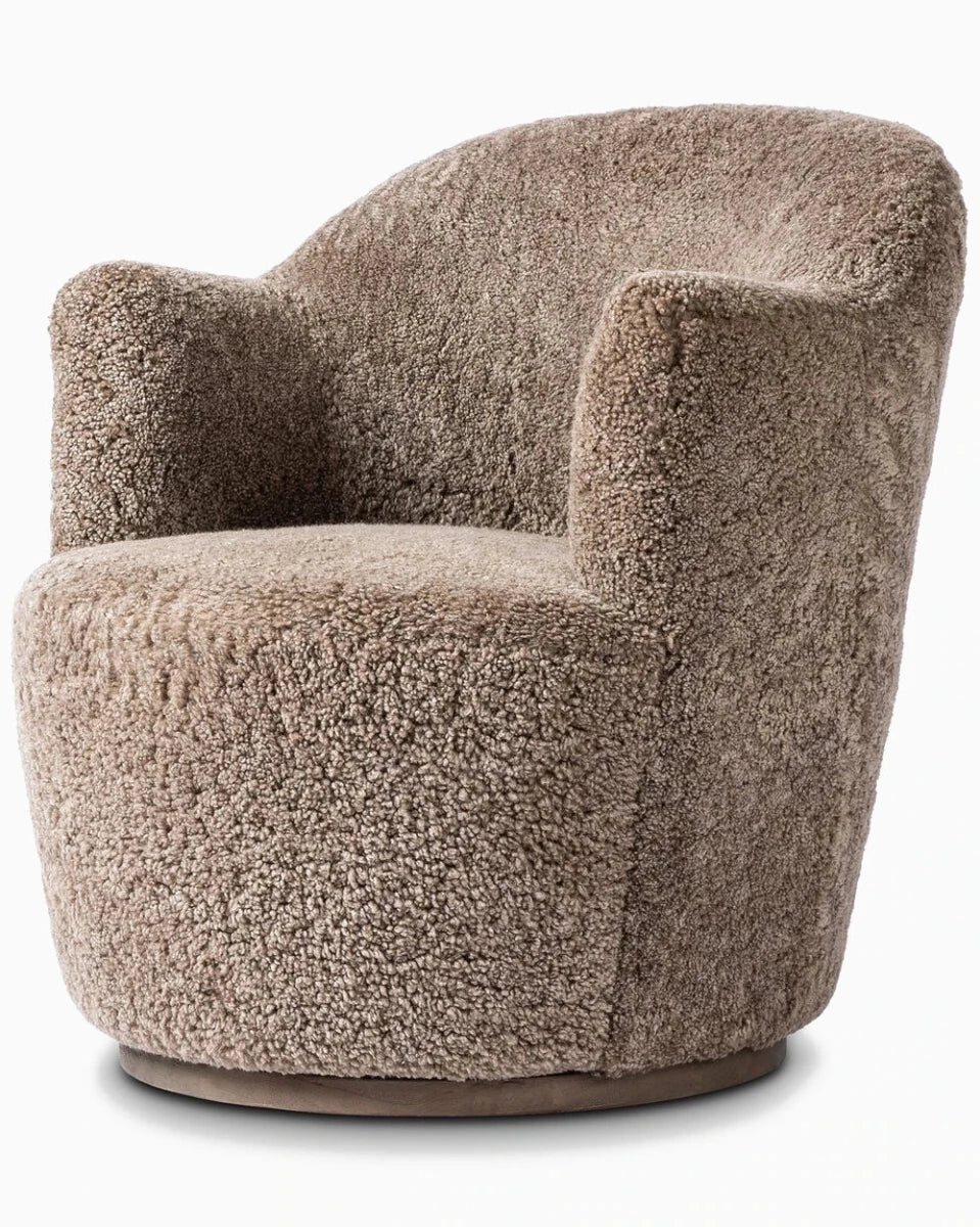 Taupe Shearling
