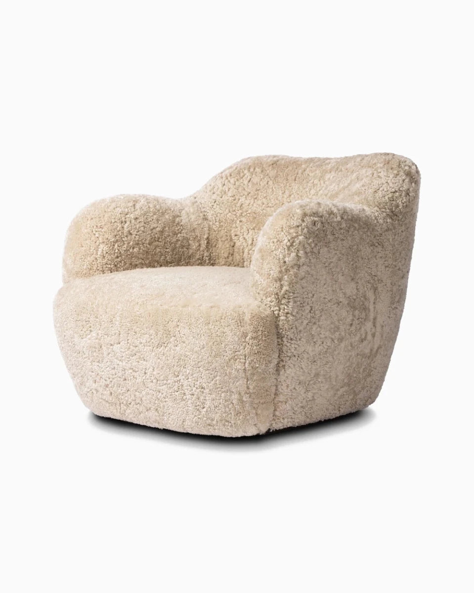 Beige Shearling