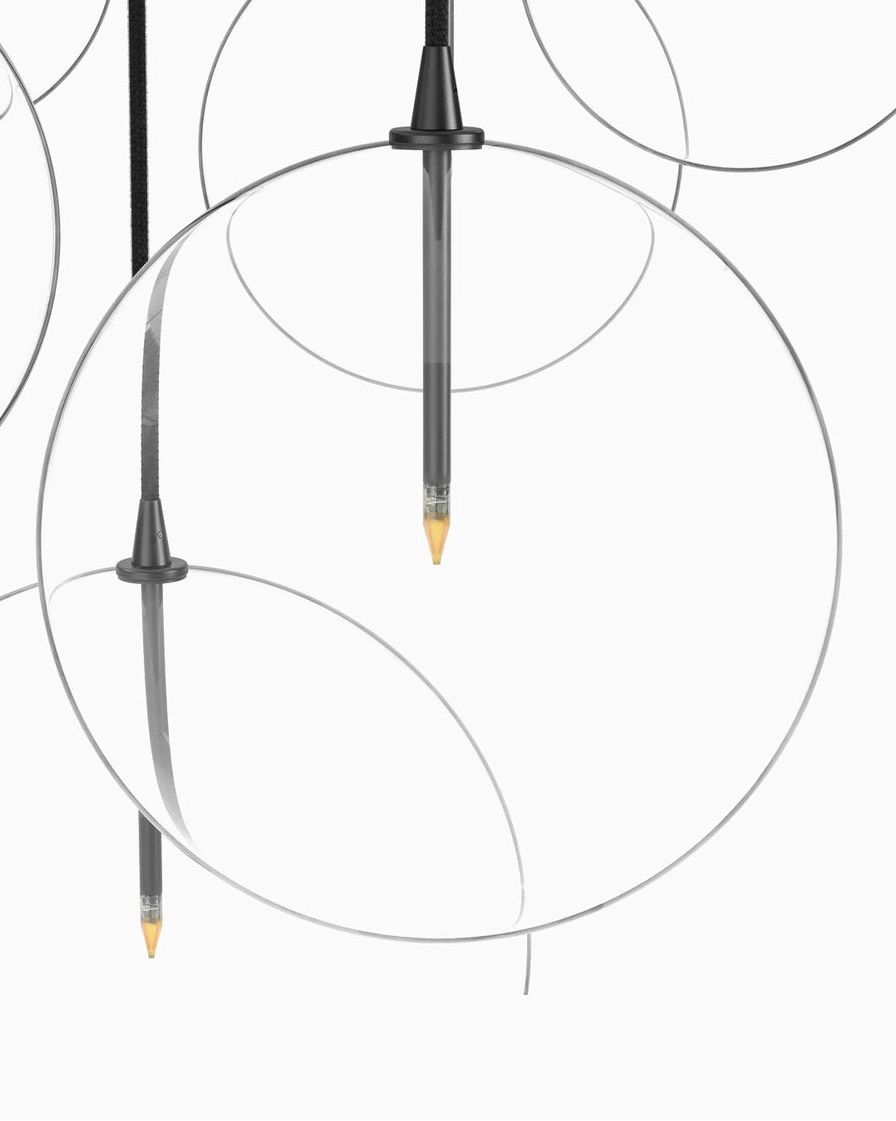 Black Gunmetal / Clear Glass