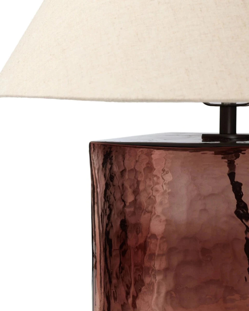 Brown Cast Glass