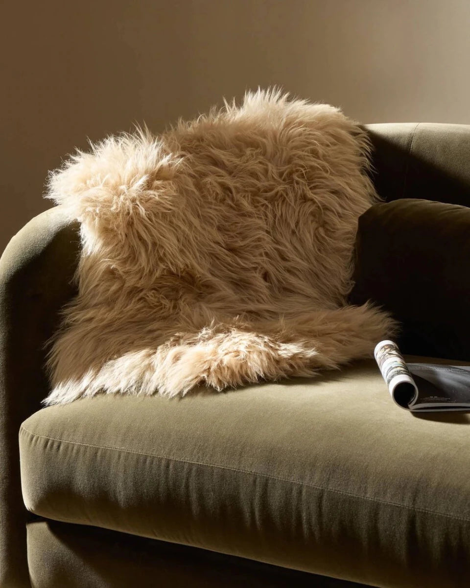 Beige Lambskin