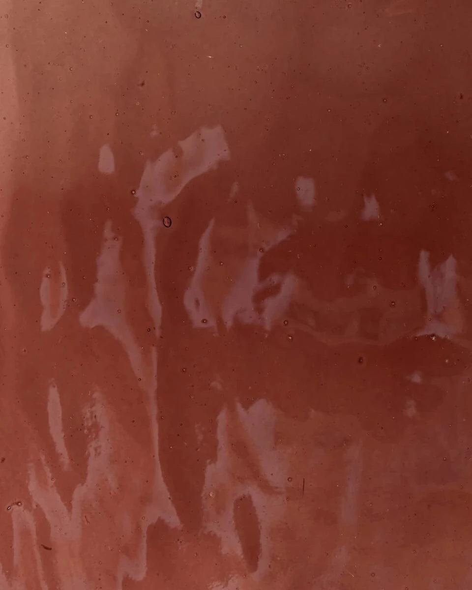 Brown Cast Glass