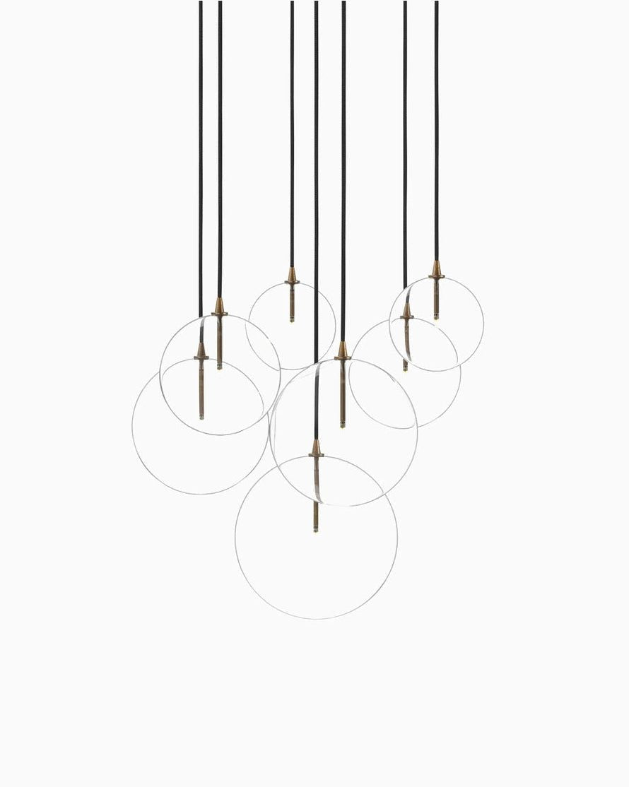 Heritage Bronze Brass / Clear Glass