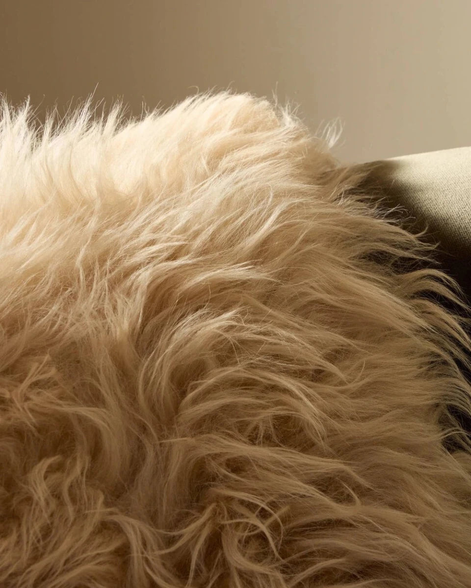 Beige Lambskin