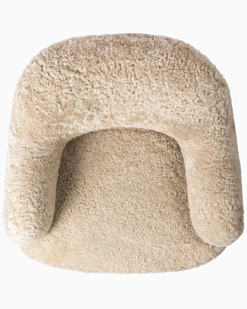 Beige Shearling