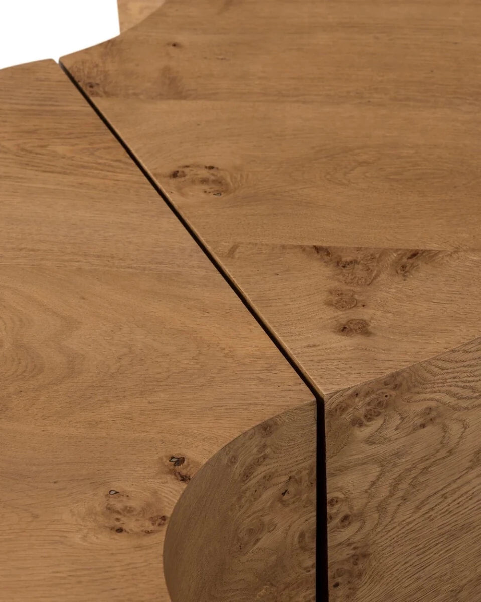 Barley Medium Burl Oak