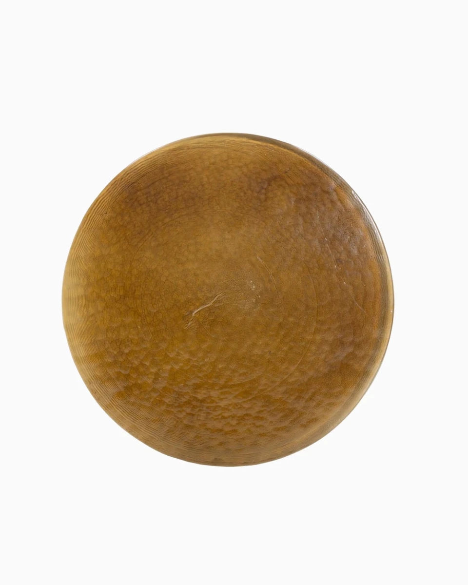 Amber Cast Glass / Small