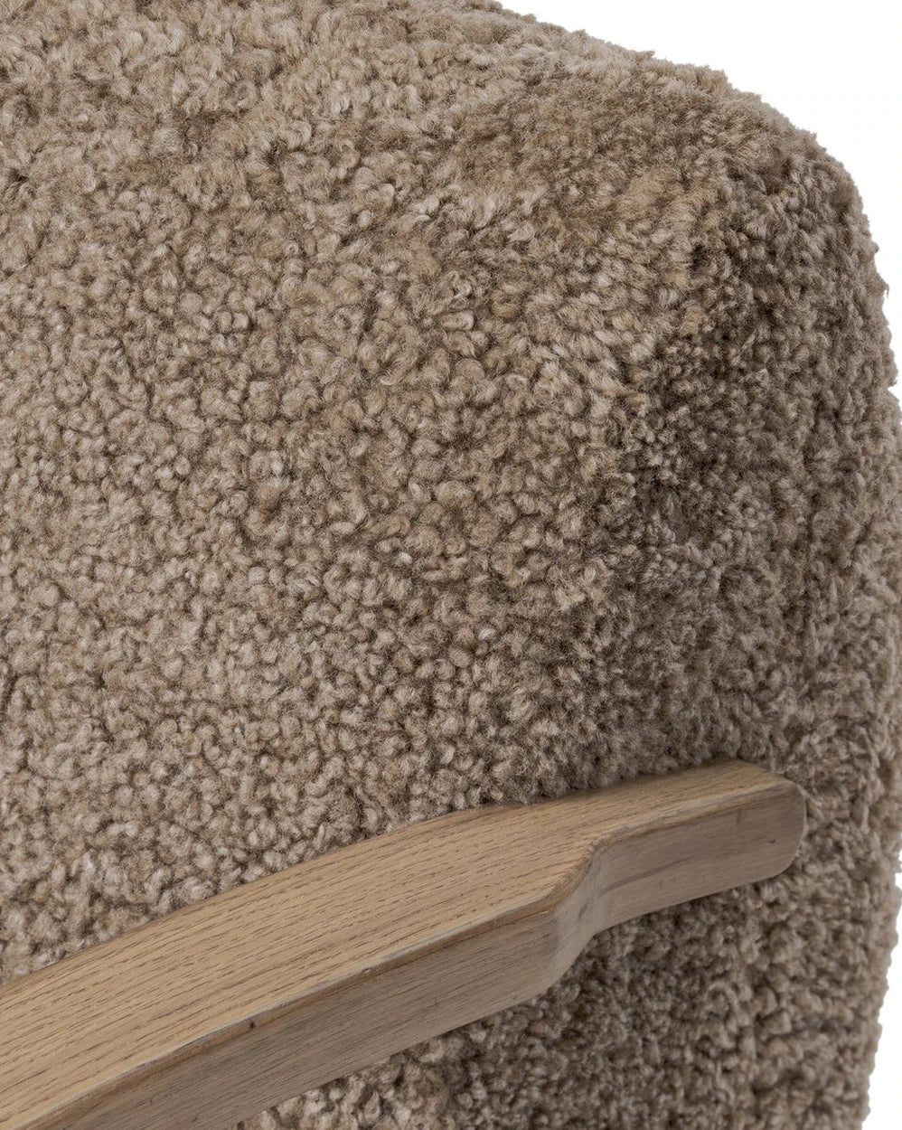 Taupe Shearling