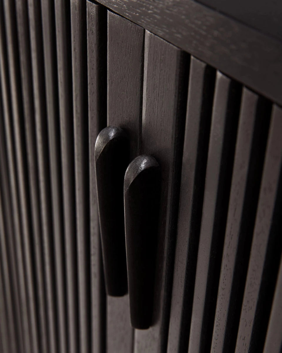 Teak Off Black / Two Door (66")