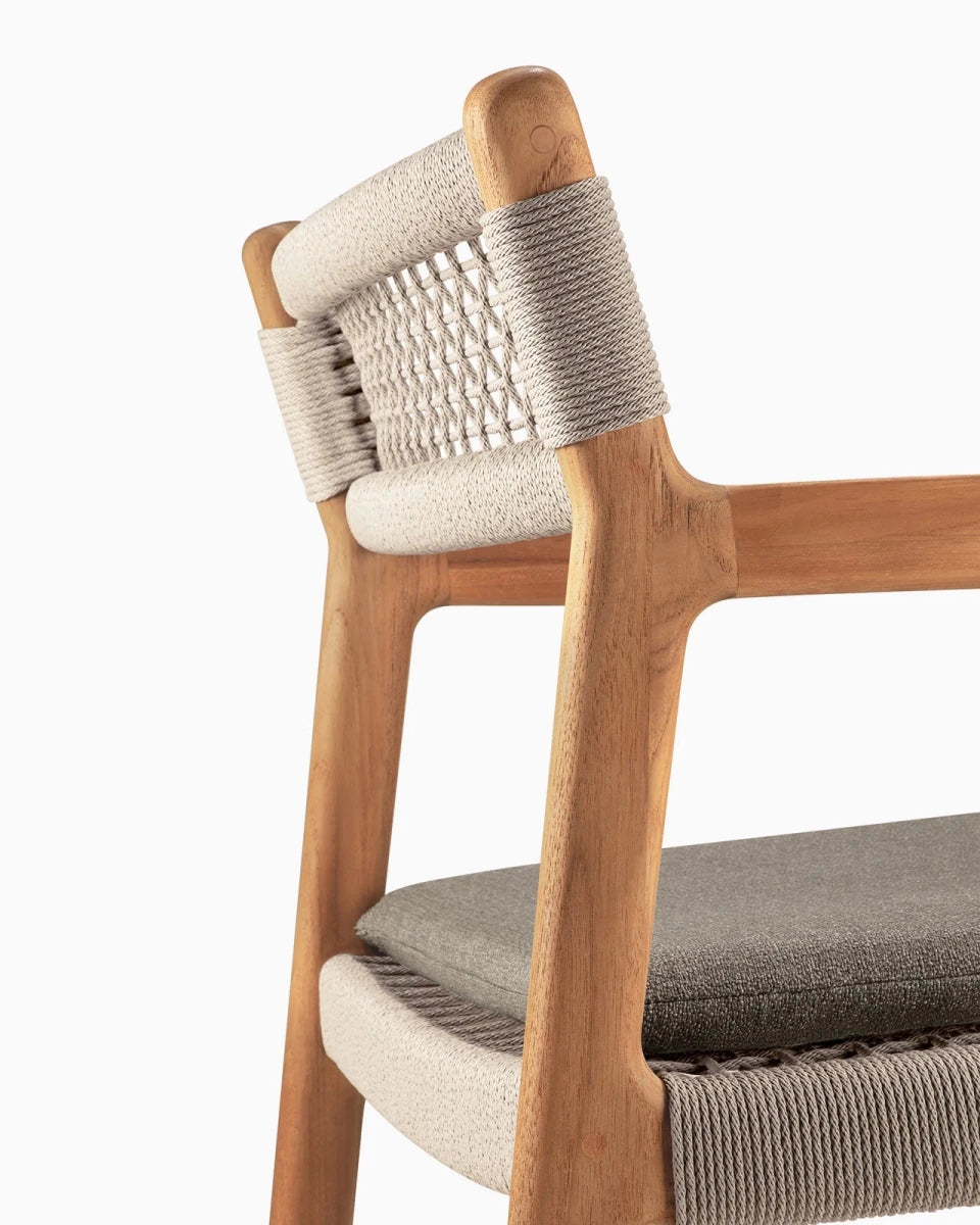 Teak & Beige Cord / Silt