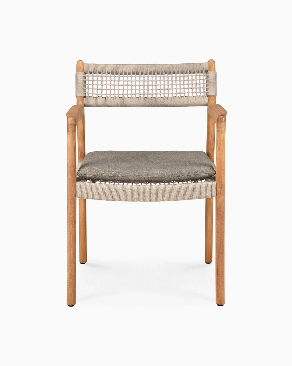 Teak & Beige Cord / Silt