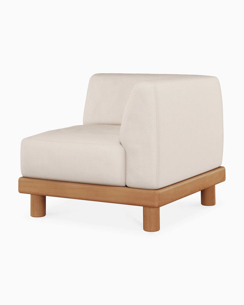 White / End Seater (Right Arm)