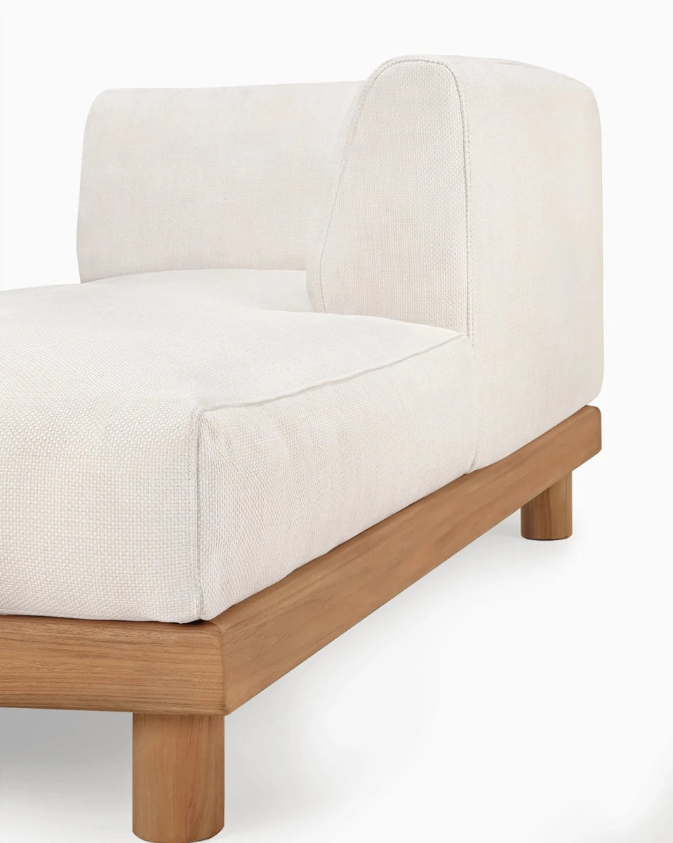 White / Daybed (Left Arm)
