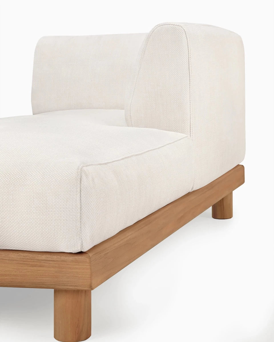 White / Daybed (Left Arm)