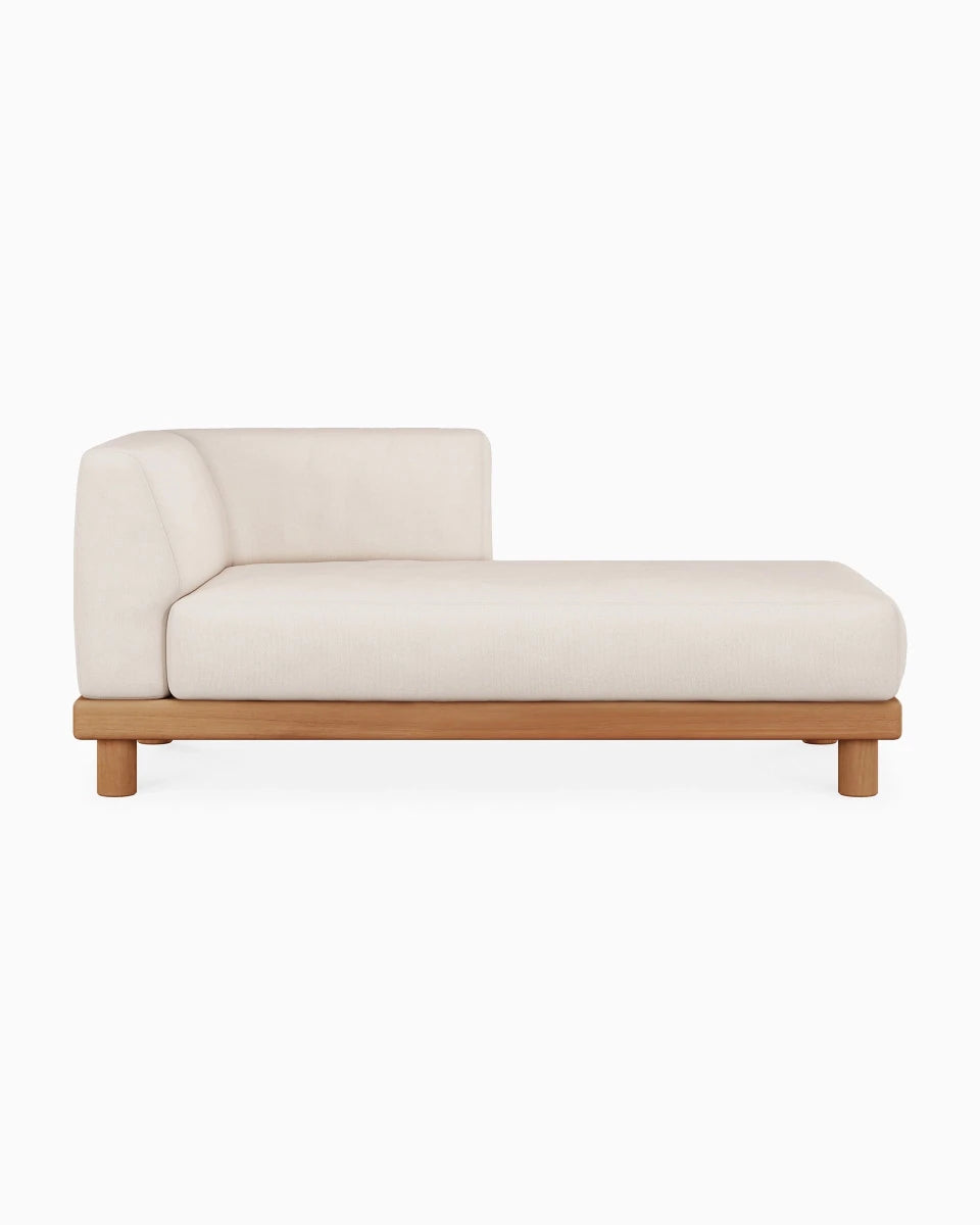 White / Daybed (Left Arm)