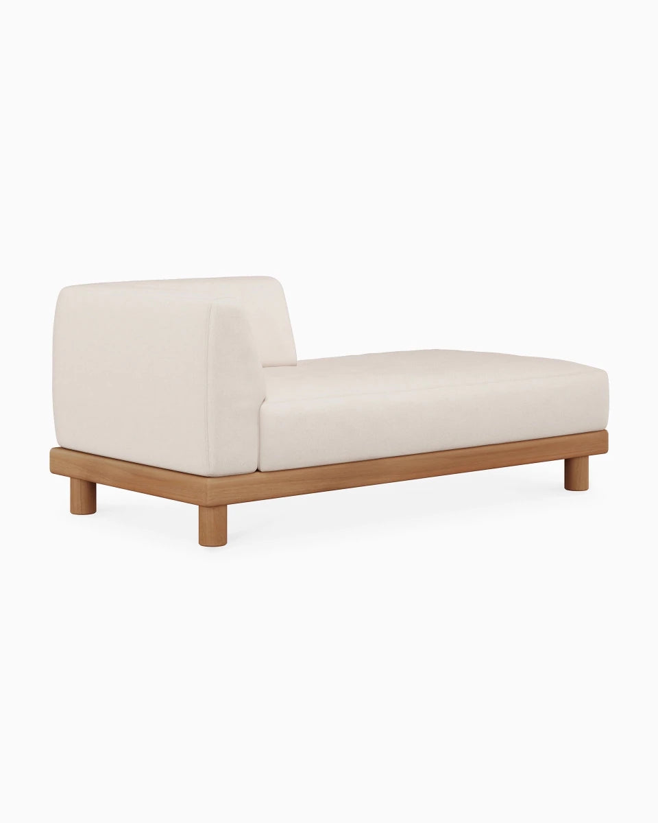 White / Daybed (Left Arm)