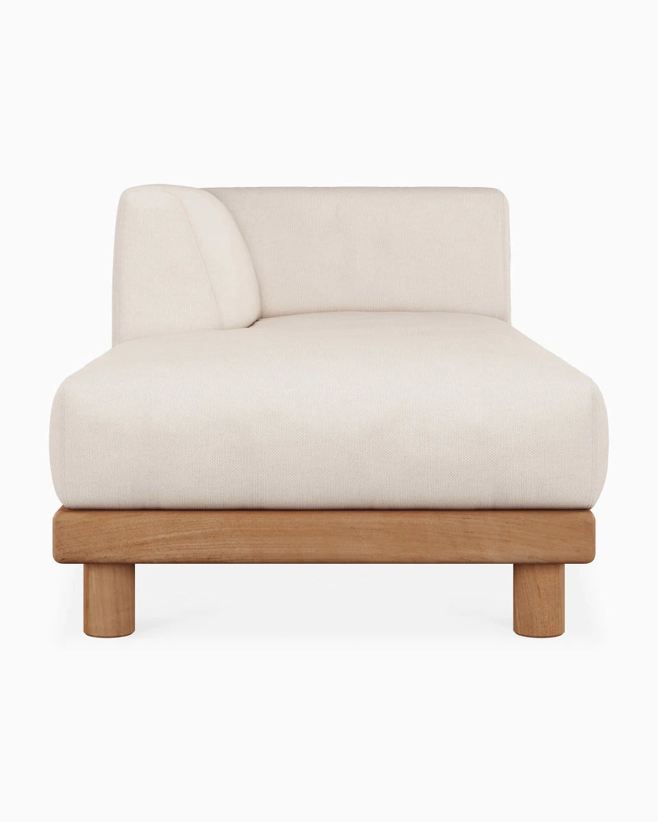 White / Daybed (Right Arm)