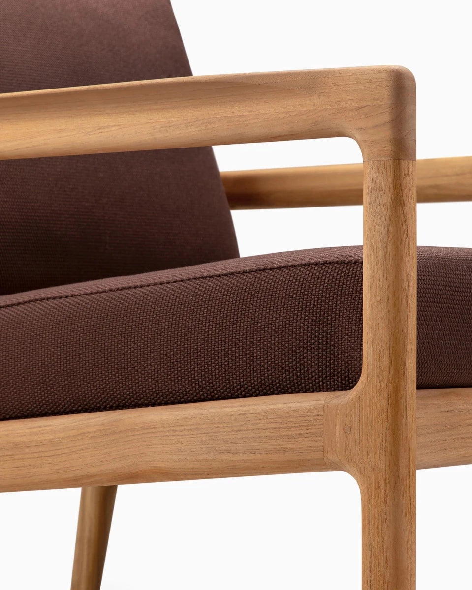 Teak / Burgundy