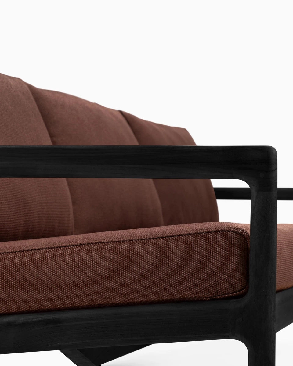 Black Teak / Burgundy