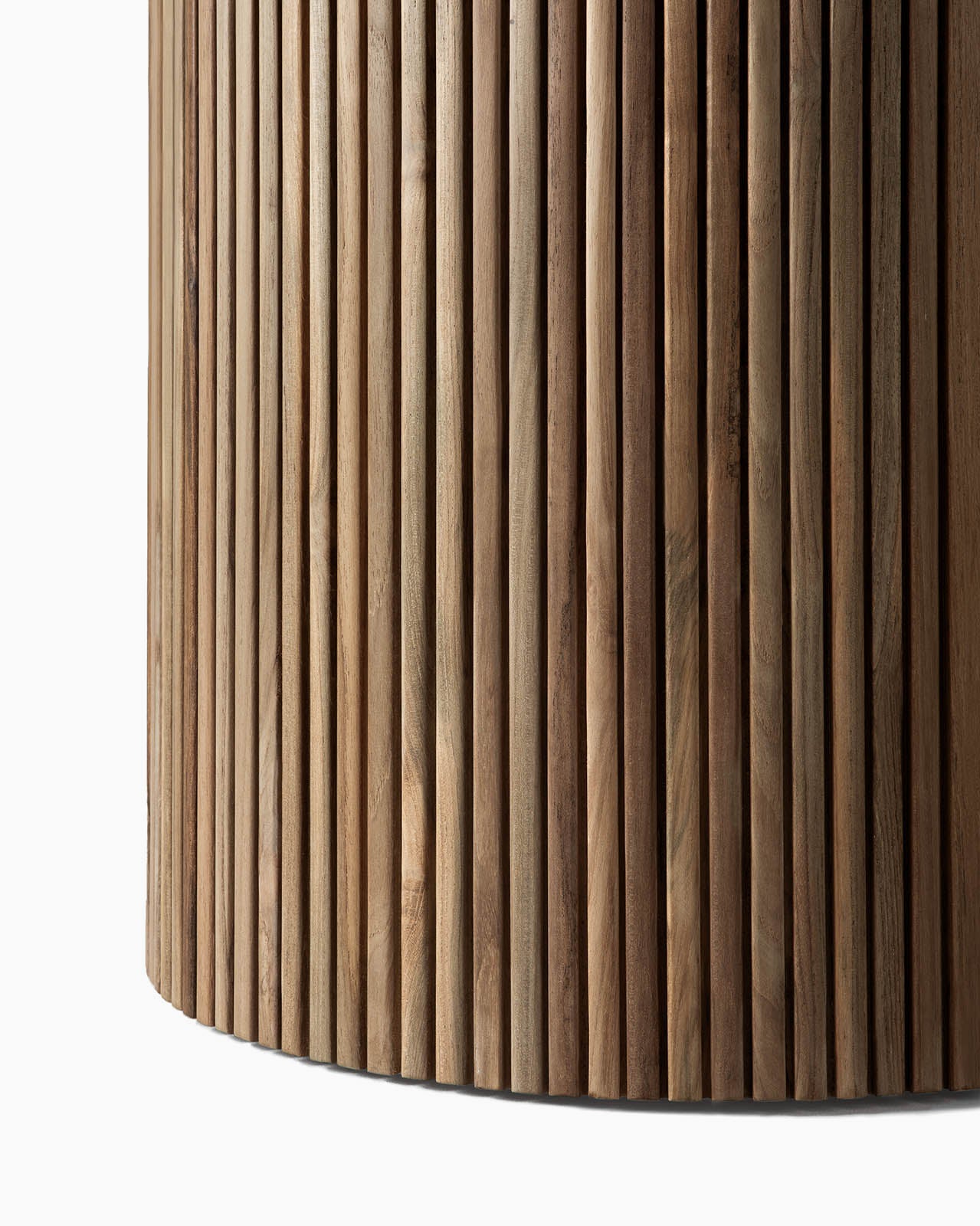 Concrete and Reclaimed Teak