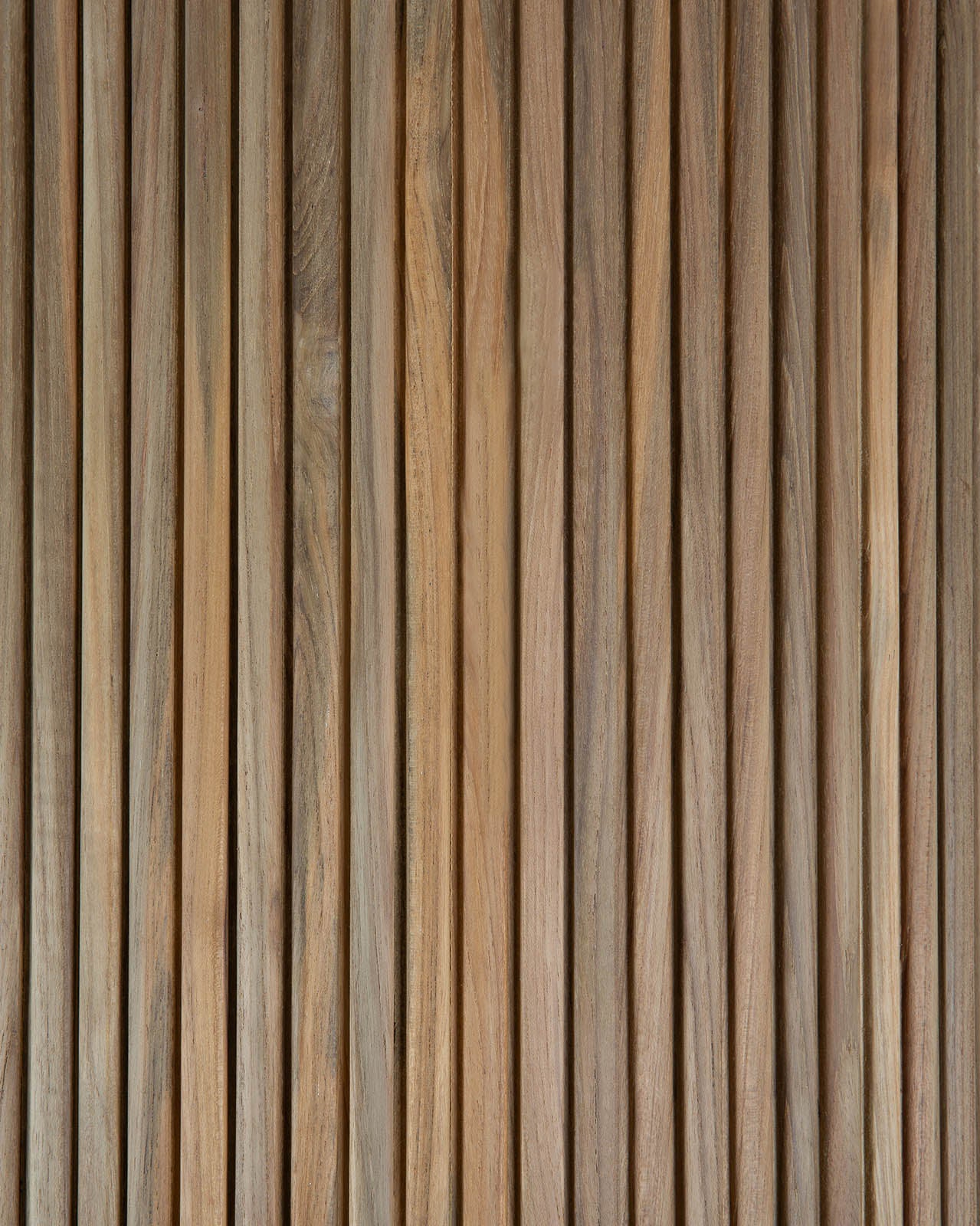 Concrete and Reclaimed Teak / 49.5"