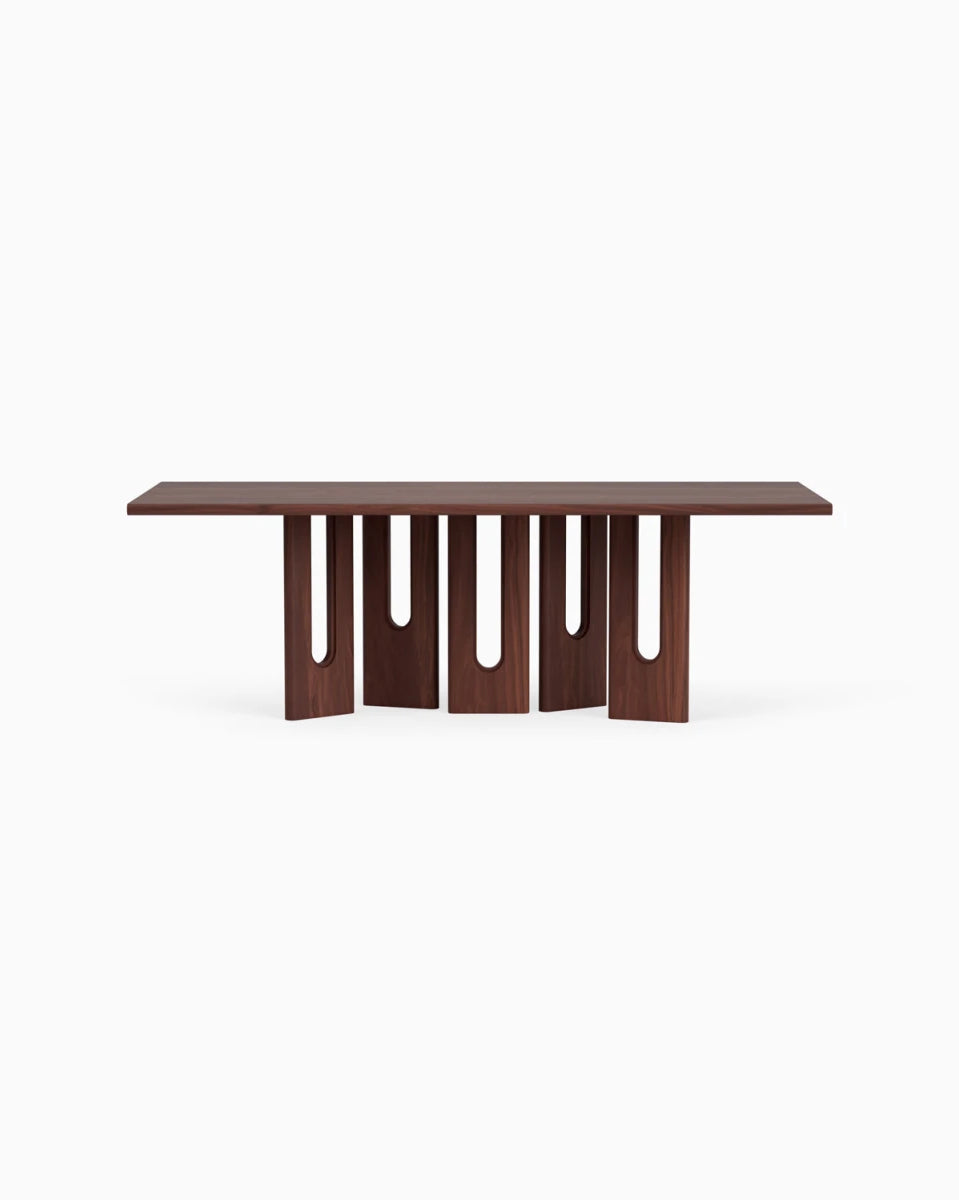 Walnut / 90" length | Seats 6-8
