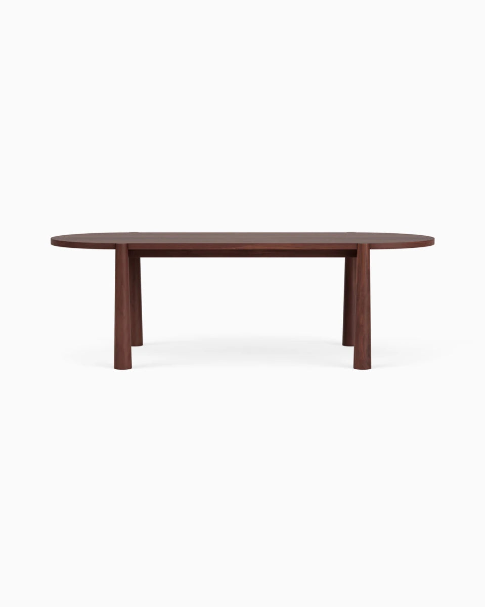 Brown Oak / 96" length | Seats 6