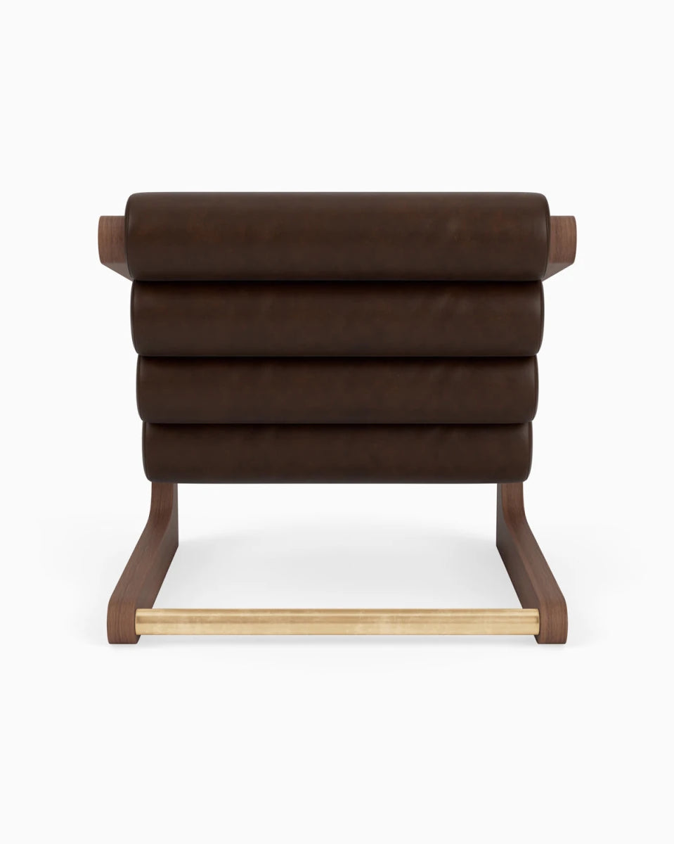 Maple Leather / Walnut Frame