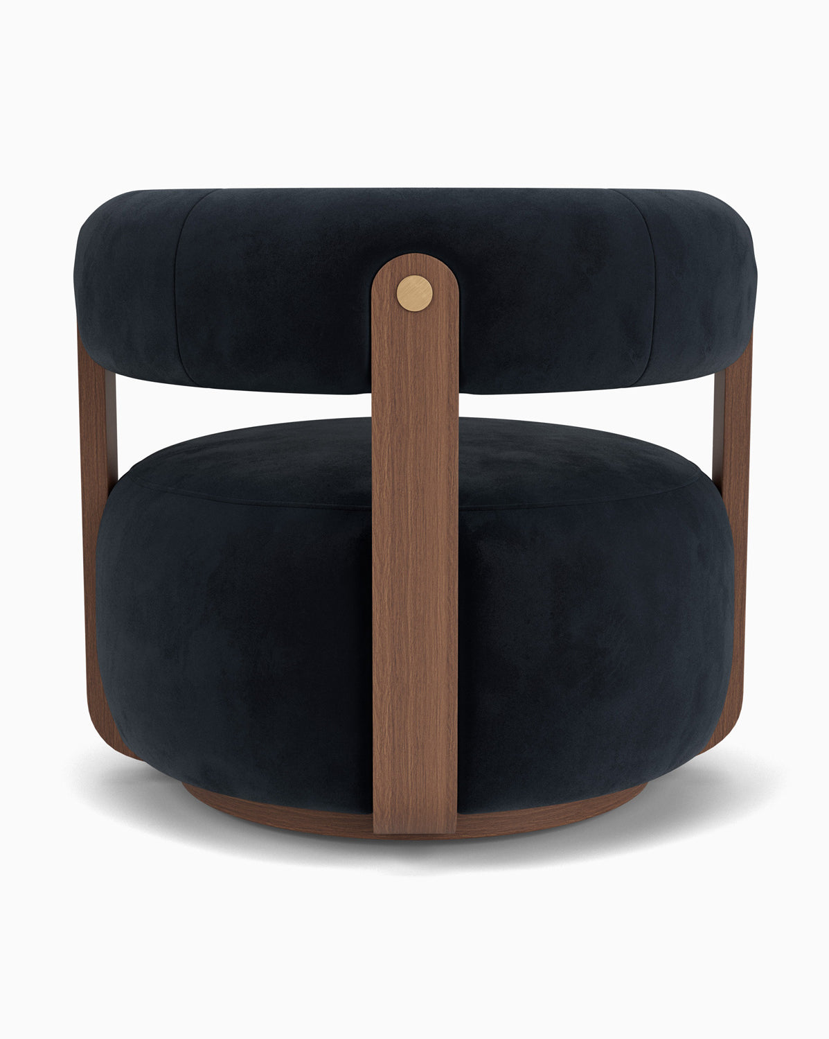 Ebony Velvet / Walnut Frame