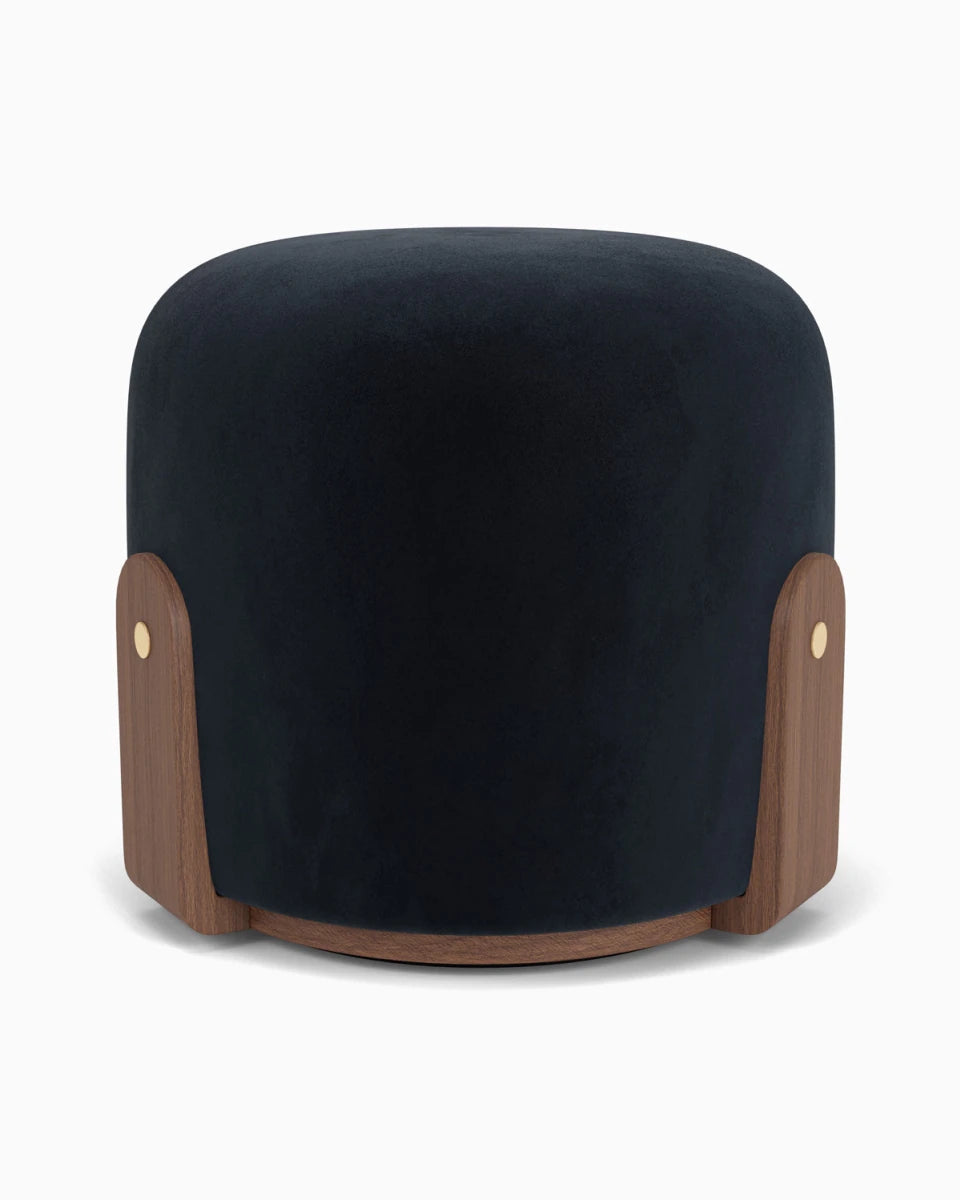 Ebony Velvet / Walnut Frame