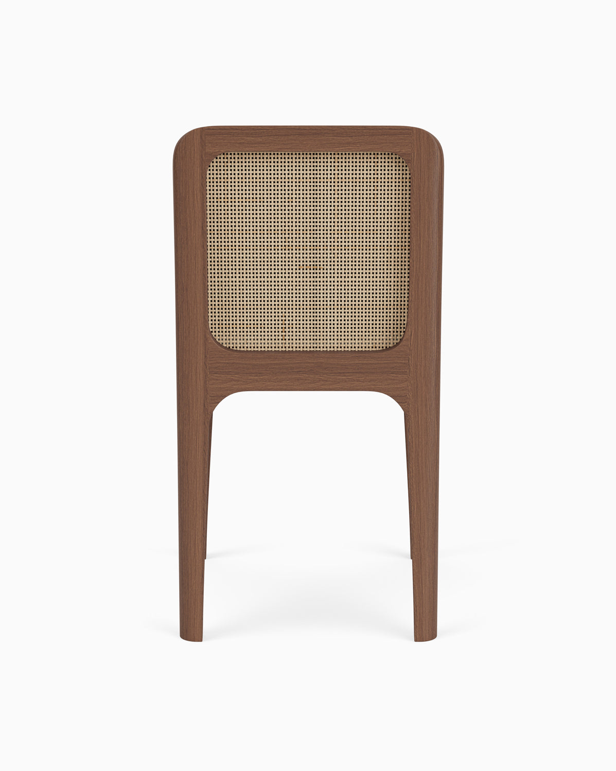 Mushroom Velvet Seat / Walnut Frame