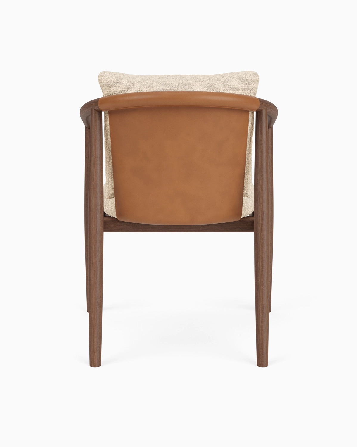 Oat Woven / Saddle Leather / Walnut