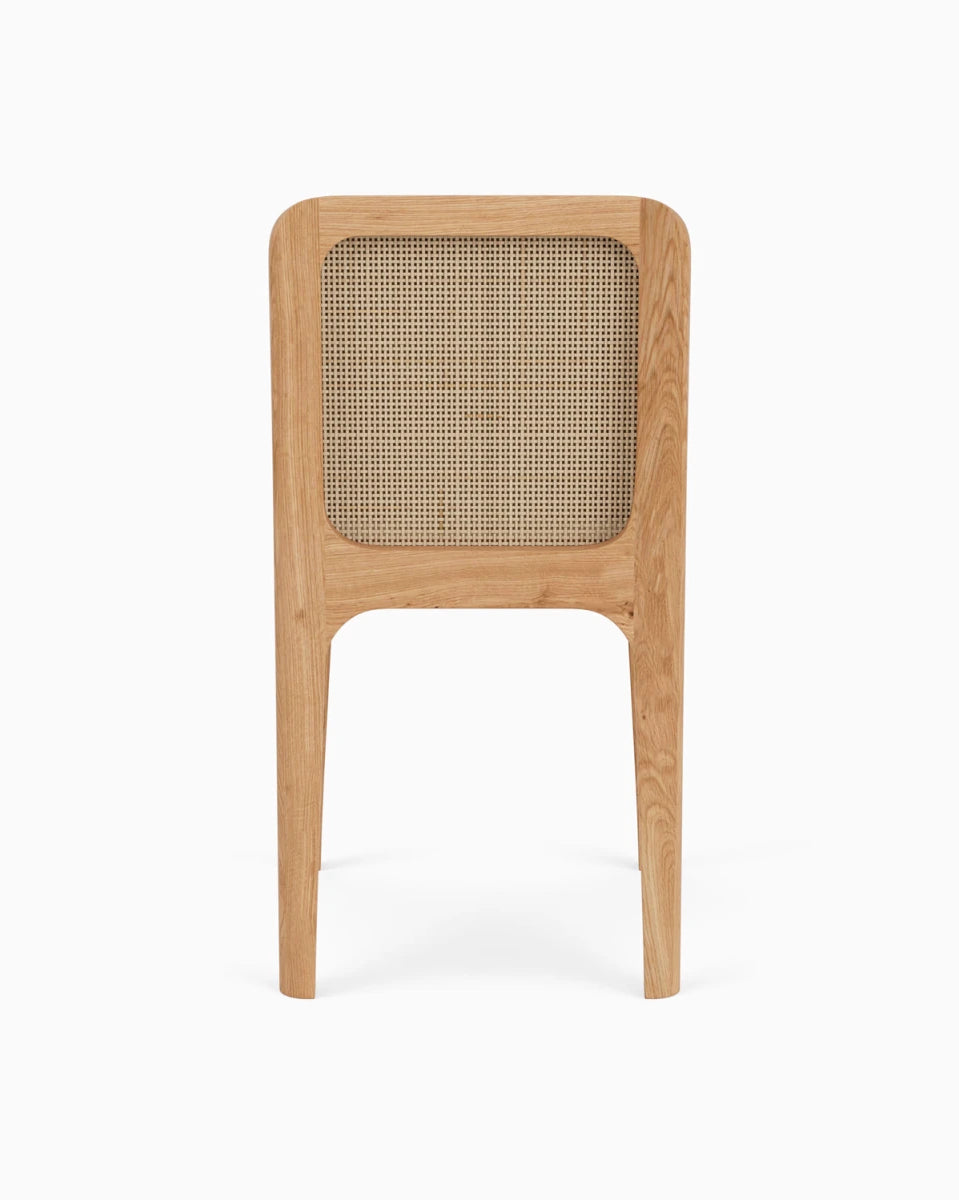 Sunflower Leather Seat / White Oak Frame