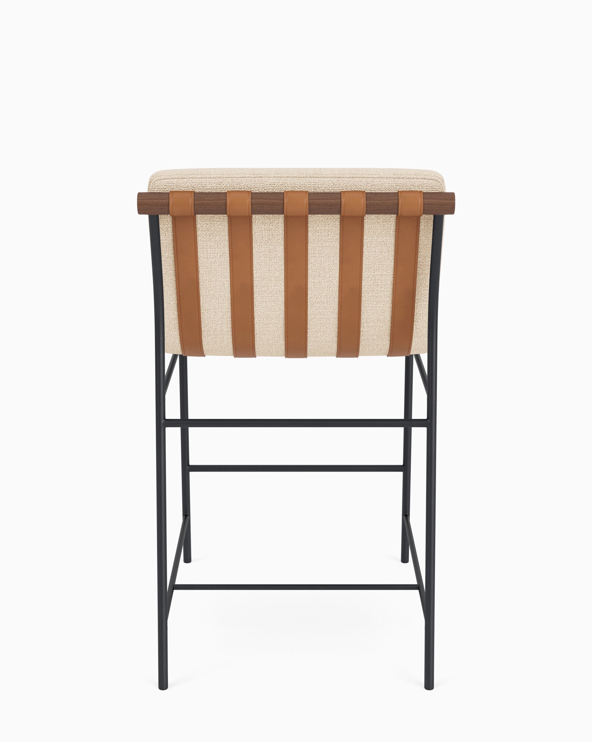 Oat Woven / Walnut / Counter (24" Height)