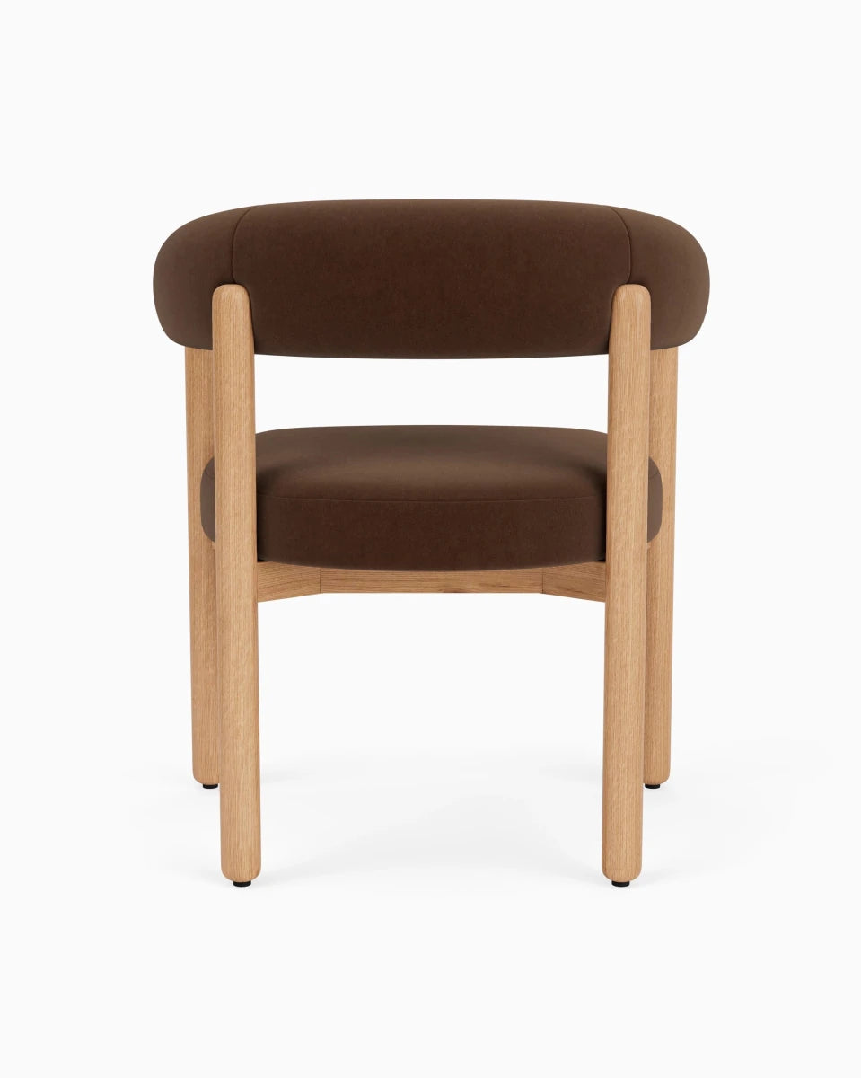 Cognac Velvet / White Oak