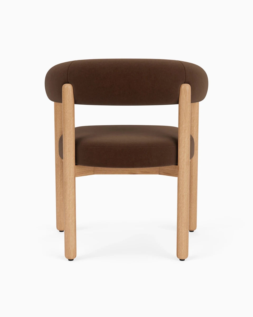 Cognac Velvet / White Oak