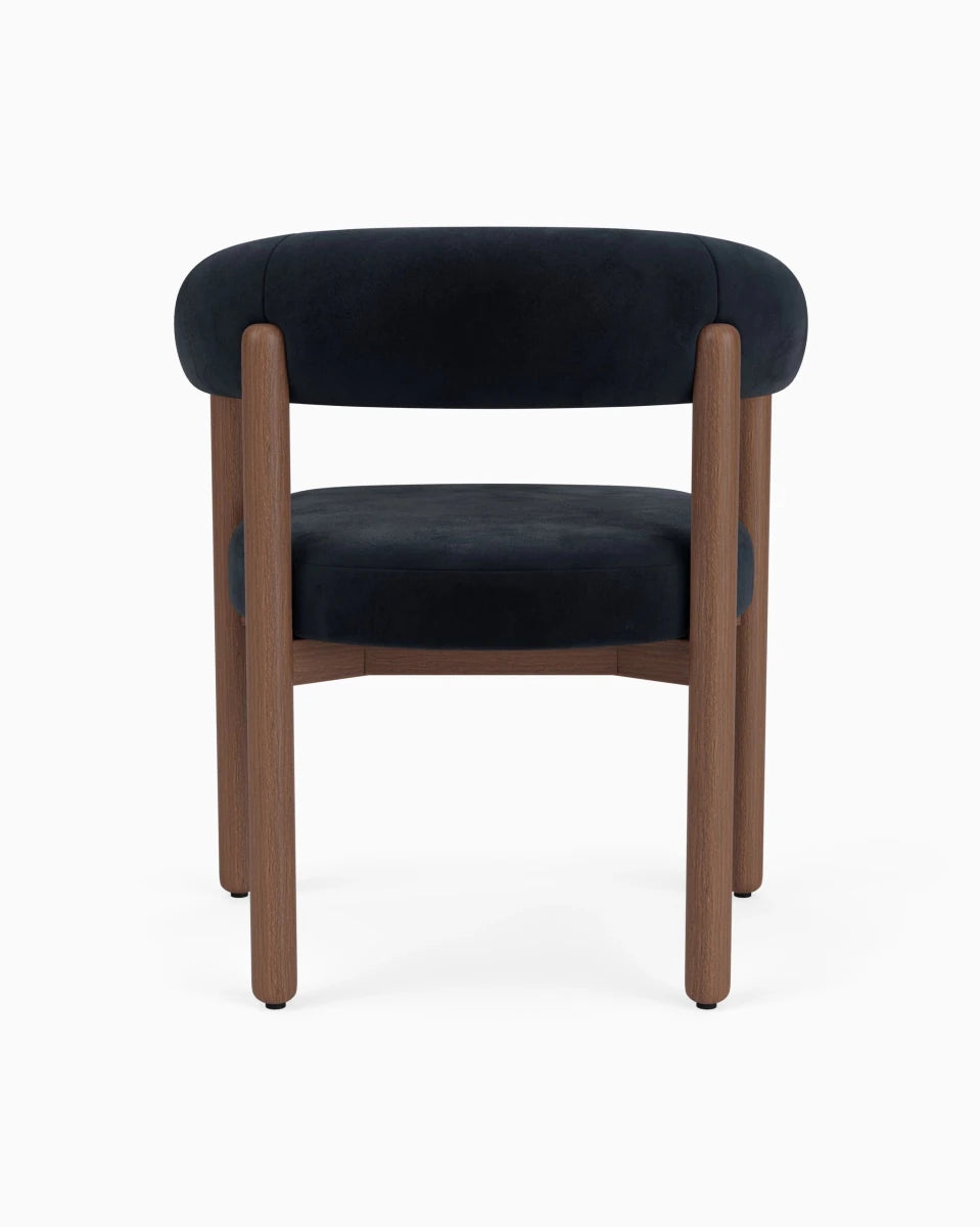 Ebony Velvet / Walnut
