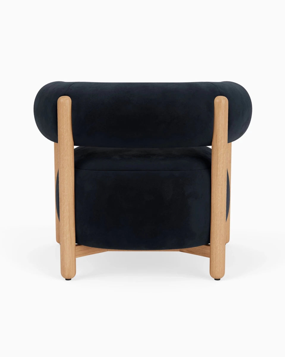 Ebony Velvet / White Oak