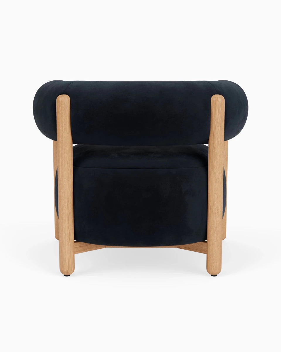 Ebony Velvet / White Oak