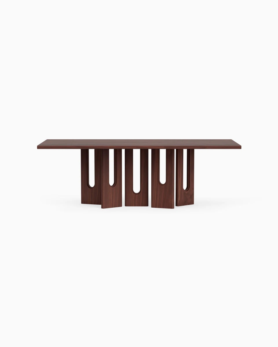 Walnut / 90" length | Seats 6-8