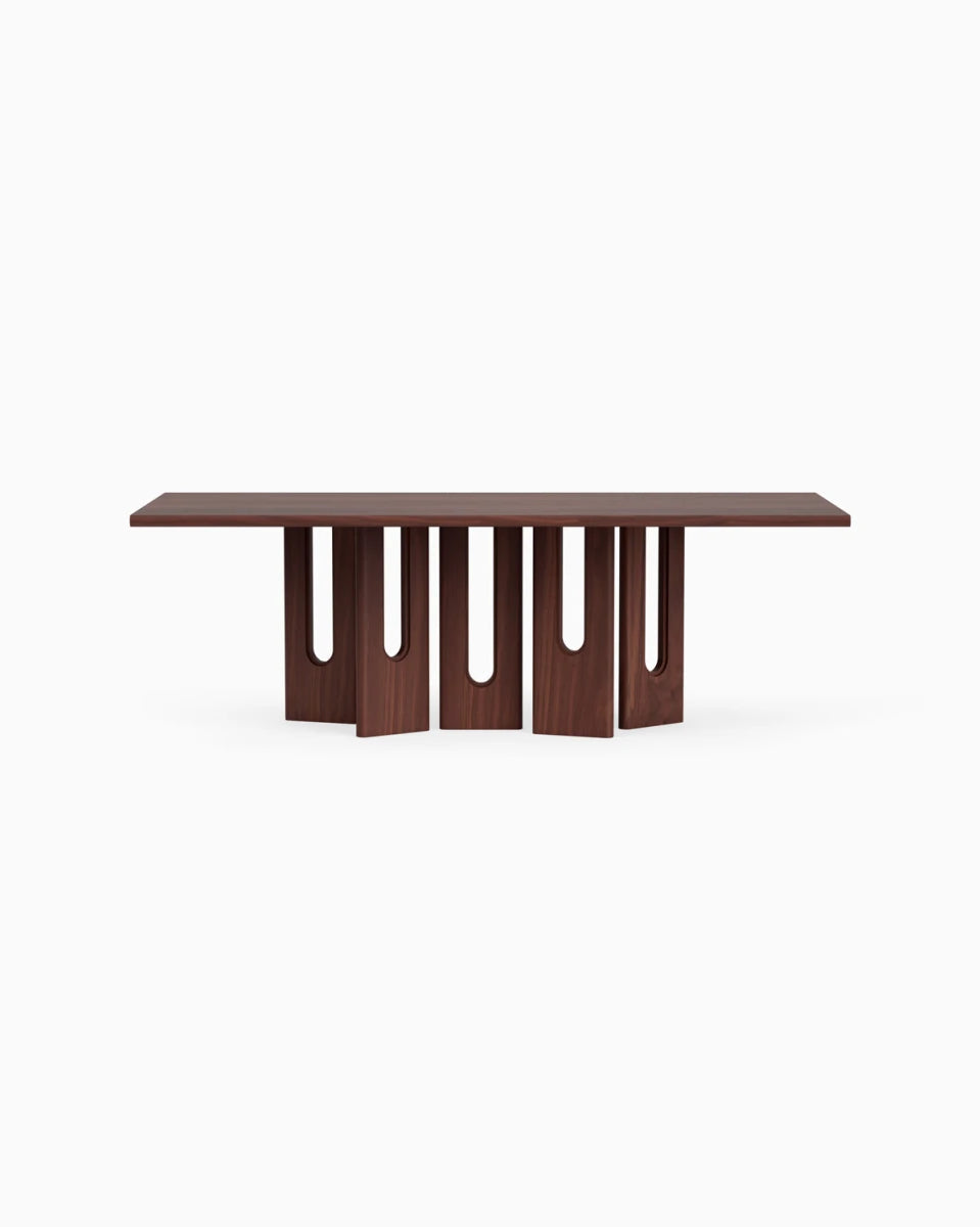 Walnut / 90" length | Seats 6-8