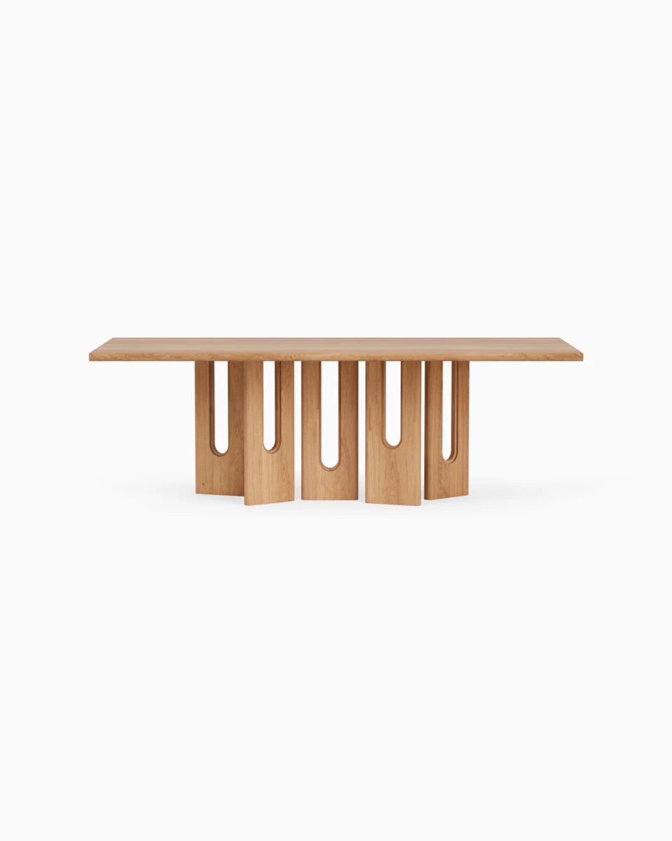 White Oak / 90" length | Seats 6-8