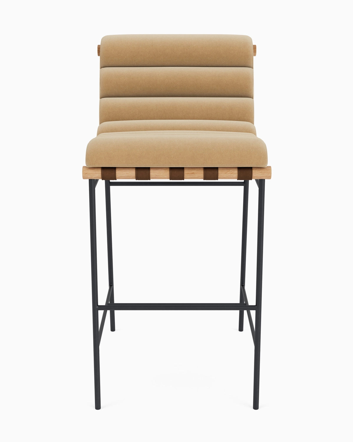 Caramel Velvet / White Oak / Bar (30" Height)