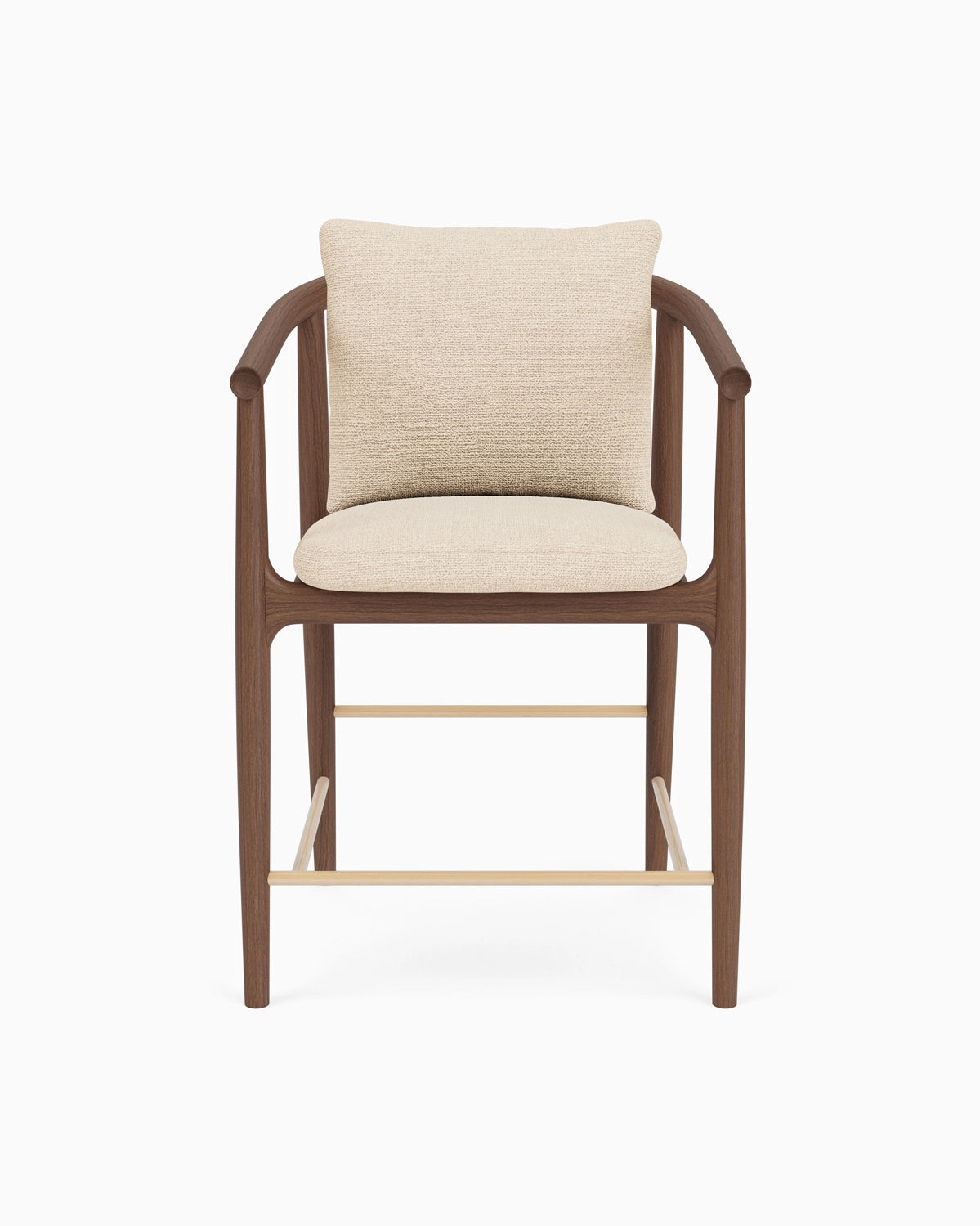 Oat Woven / Saddle Leather / Walnut