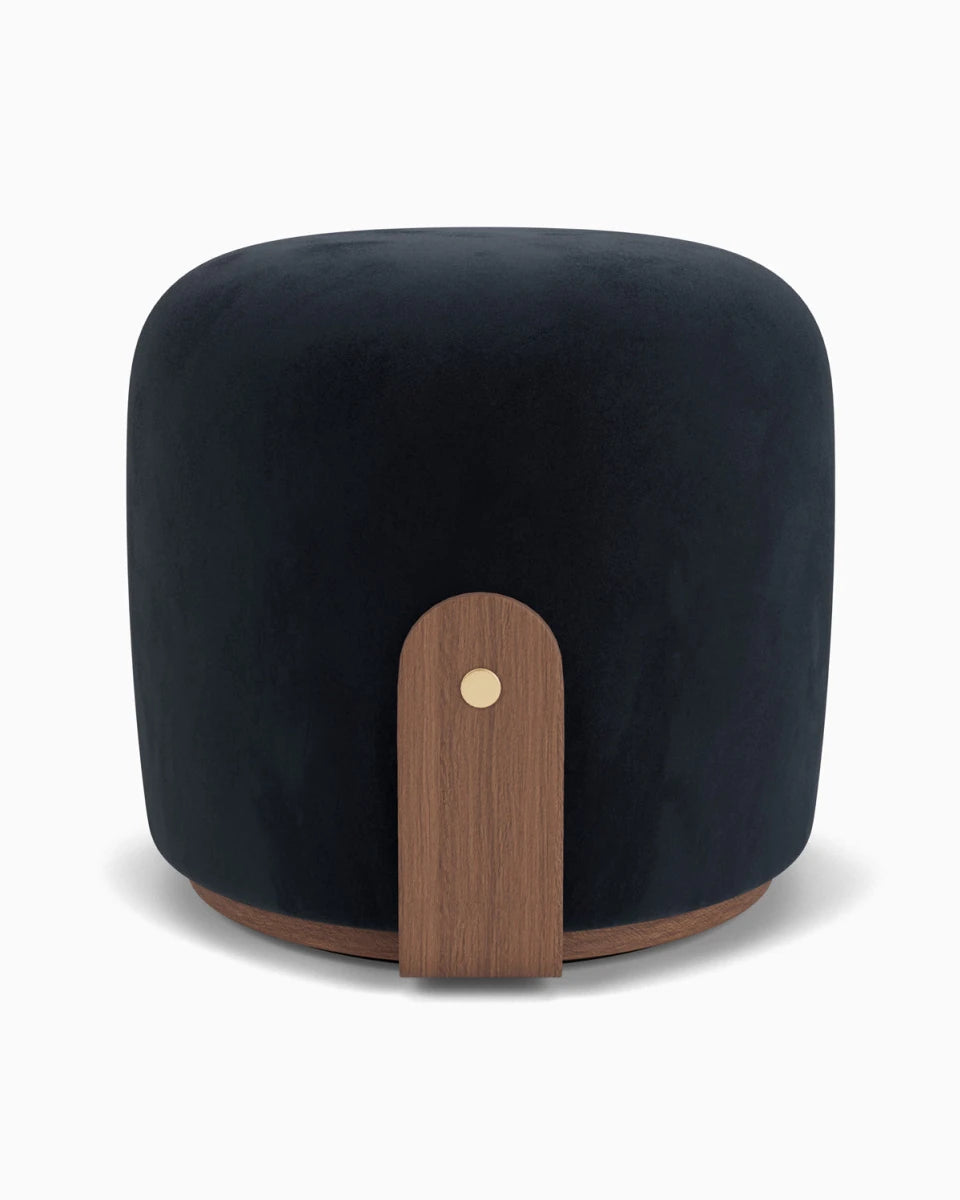 Ebony Velvet / Walnut Frame