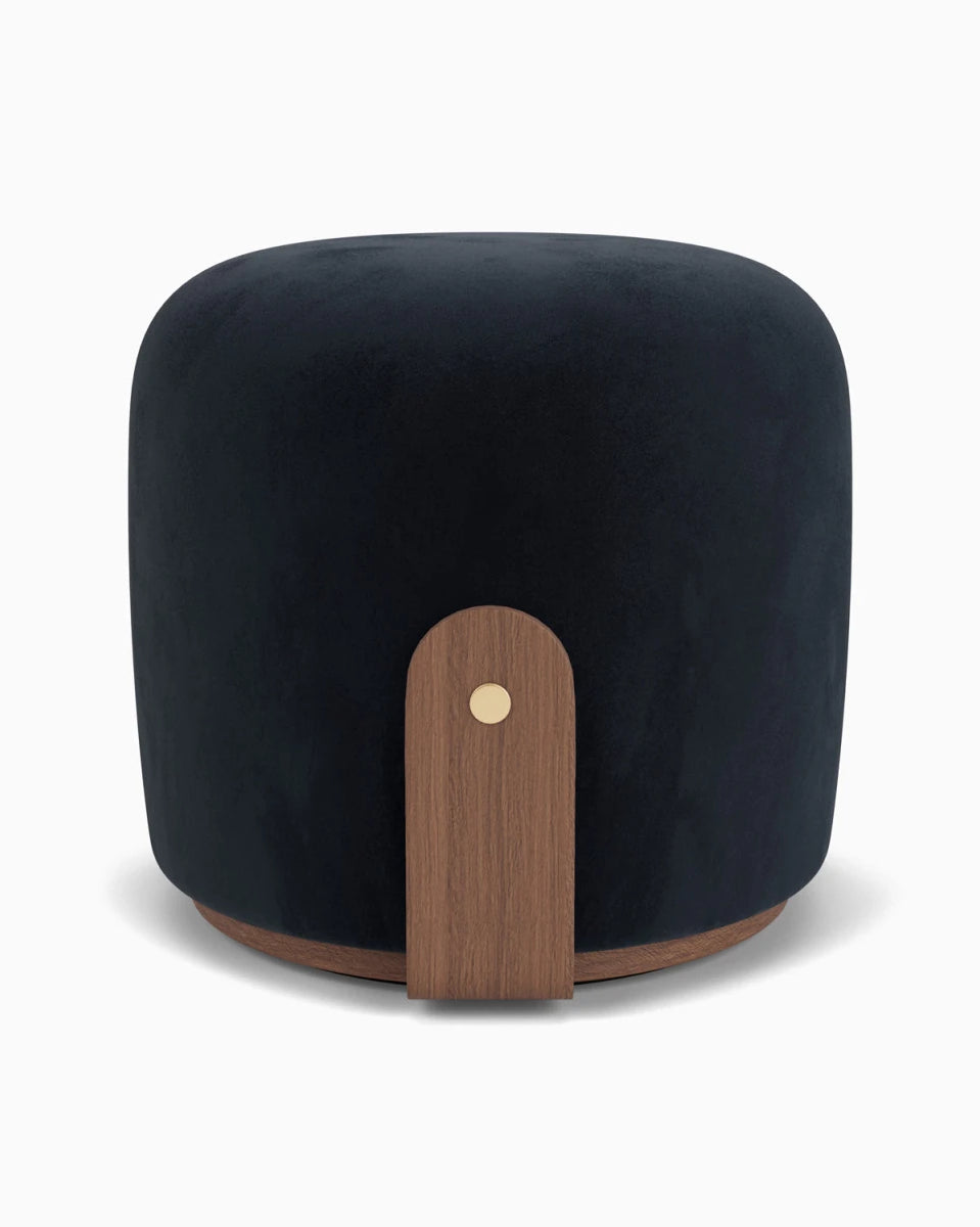 Ebony Velvet / Walnut Frame