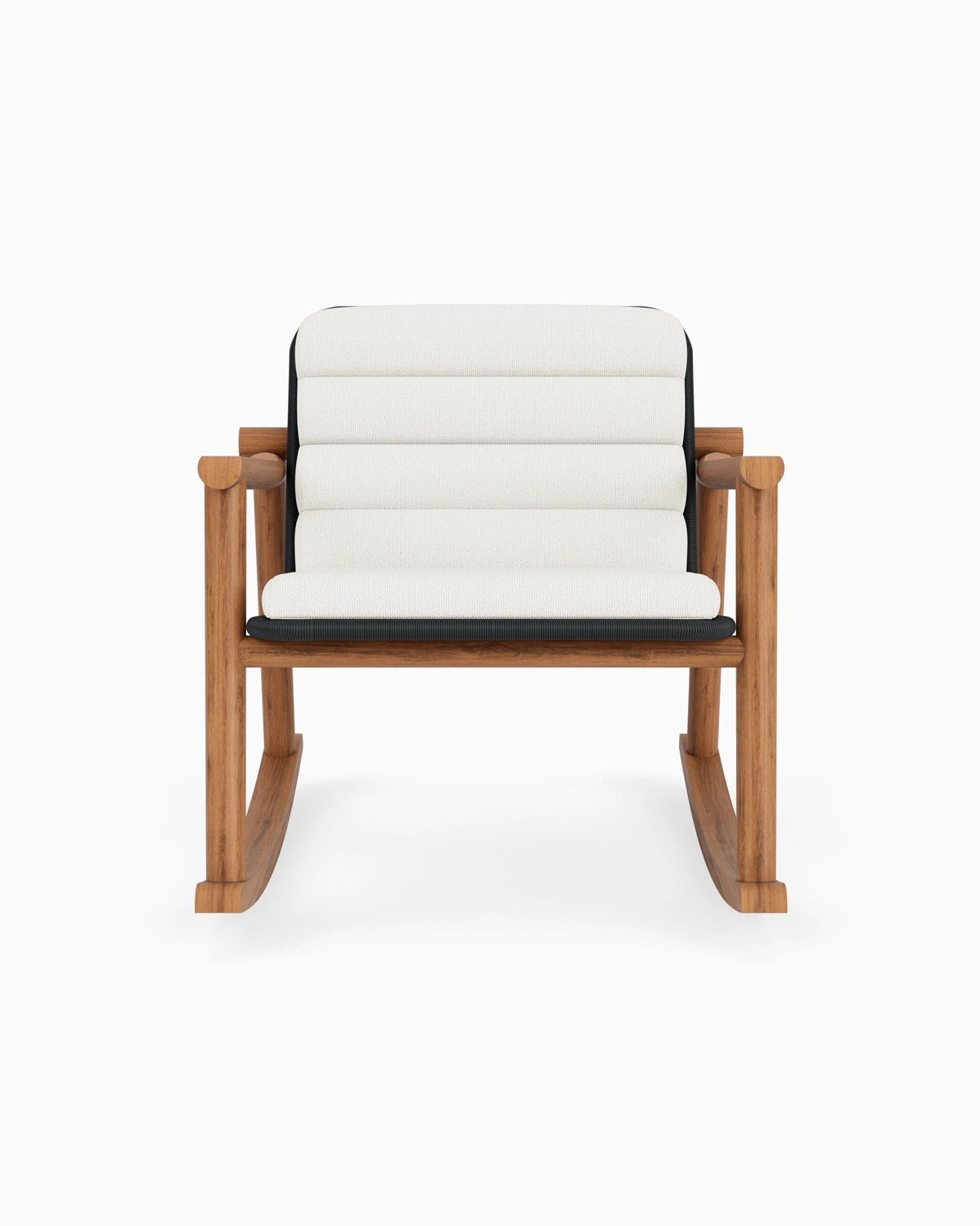 Dove FIQA Boucle / Black Rattan Seat